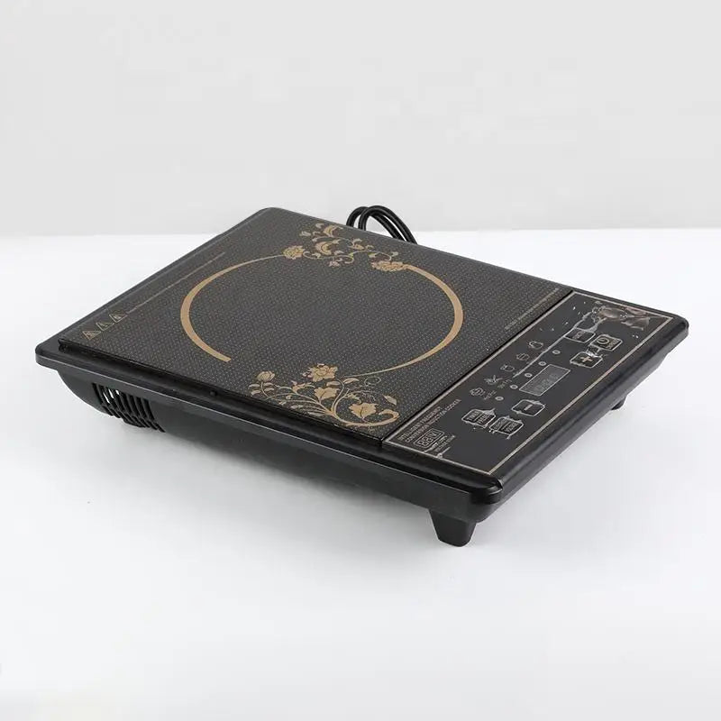2200W Household Induction Cooker Glass Ceramic Plate Single Burner Portable Kitchen Appliance Induction Cooker