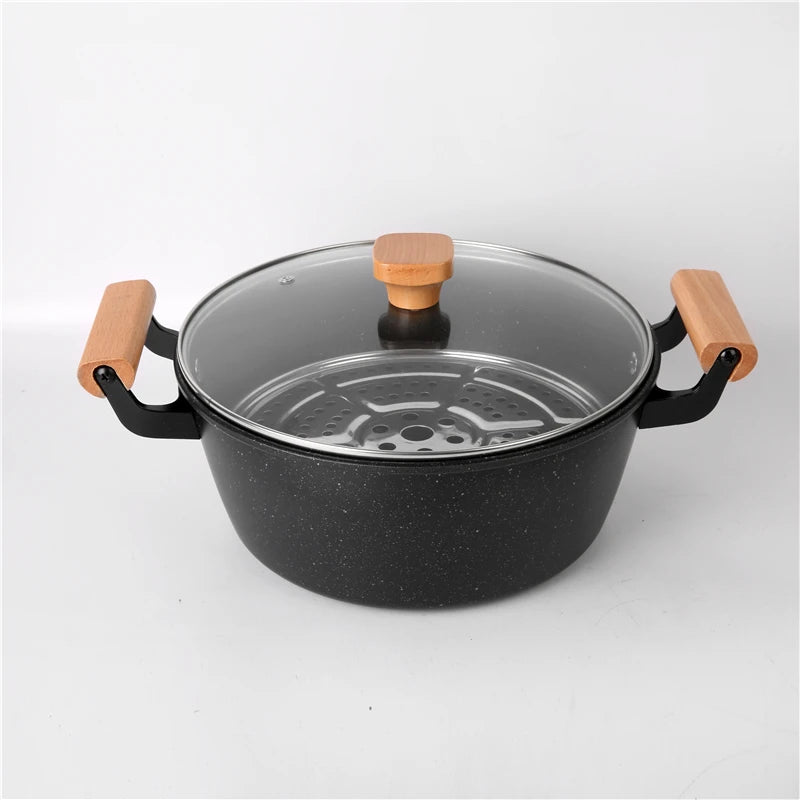 Wholesale Multi-piece Stew Pan Frying Pan Kitchen Non Stick Cookware 4 Piece Set Non Stick Cooking Utensil Set