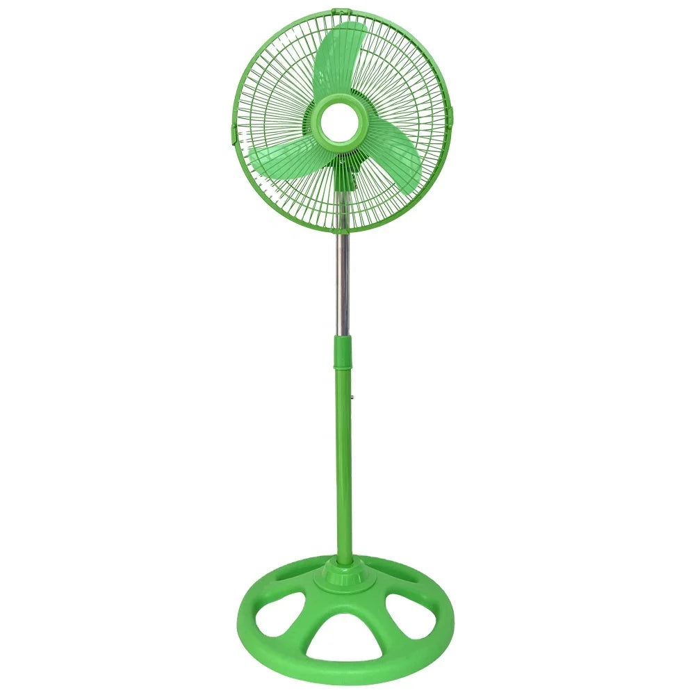 Adjustable Pedestal 3 Speeds 110v Wholesale Cheap Price 10 Inch Stand Fan Colourful Blade Electric Stand Fan