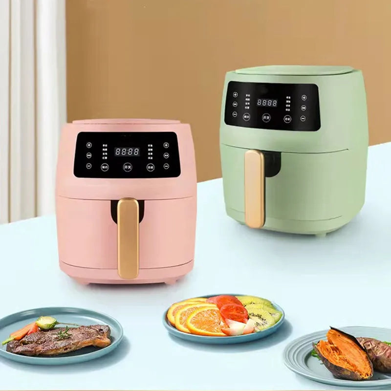 Wholesale Smart Digital Air Fryer Household 6L Large Capacity Multifunctional Air Fryer