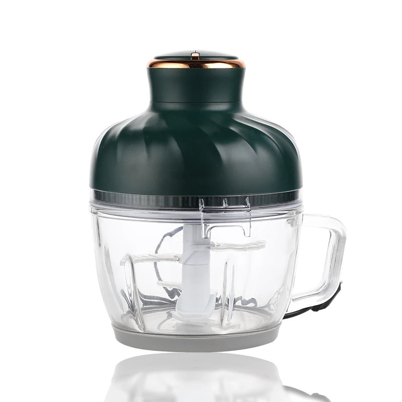 RTS 750W Household Meat Grinder 2.5L Glass Bowl Electric Meat Chopper Plastic Food Chopper Meat Chopper Grinder