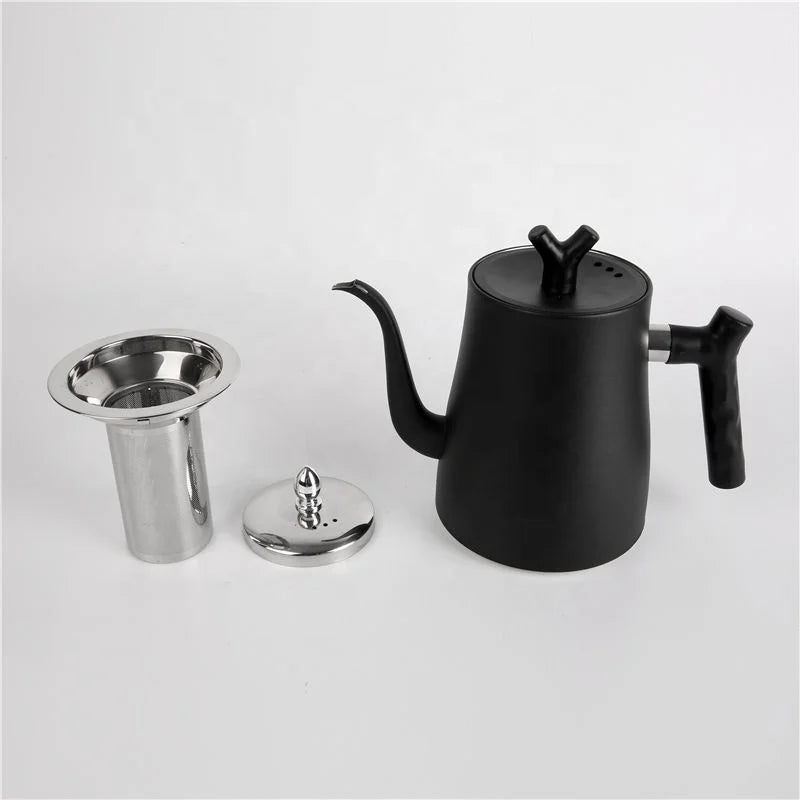 Wholesale 304 Stainless Steel Pour Over Tea Coffee Tool Temperature Control Electric Gooseneck Kettle