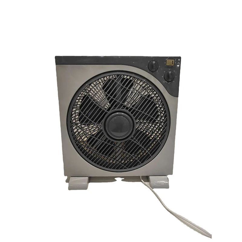 Cheap Office Home Commercial Plastic Electric 10/12inch Table Square Box Fan