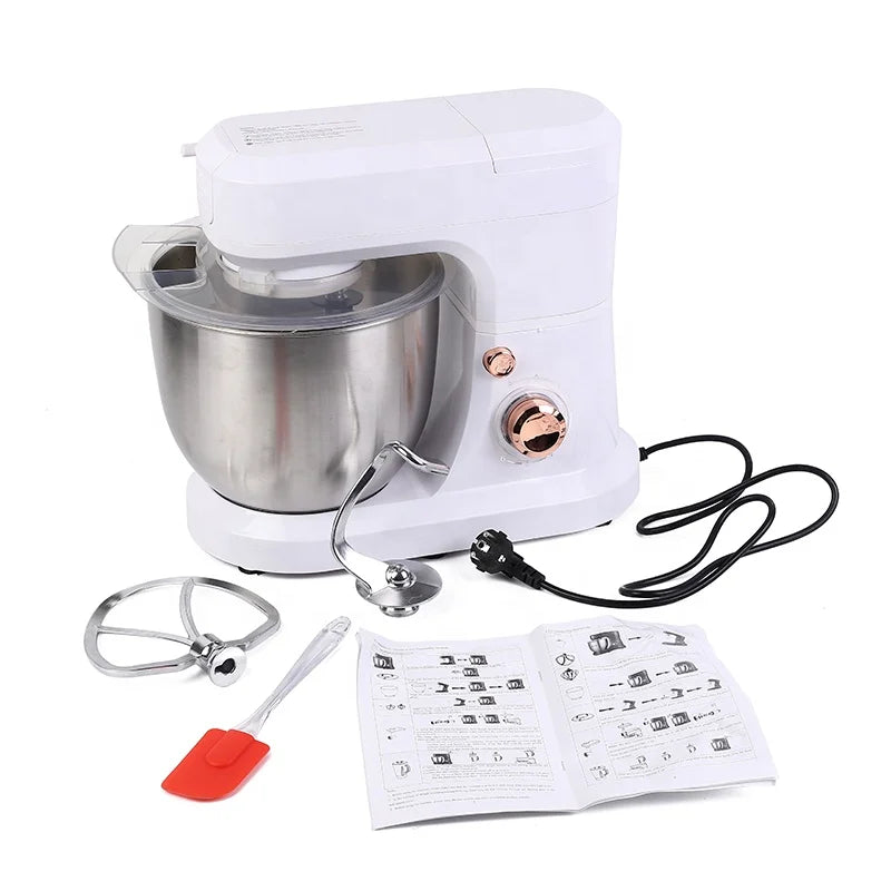 RTS 1500W 7L 220V 120cm Electric Stand Kitchen Mixer Multifunctional 120cm Electric Stand Food Blender Meat Mixing Bowl Mixing