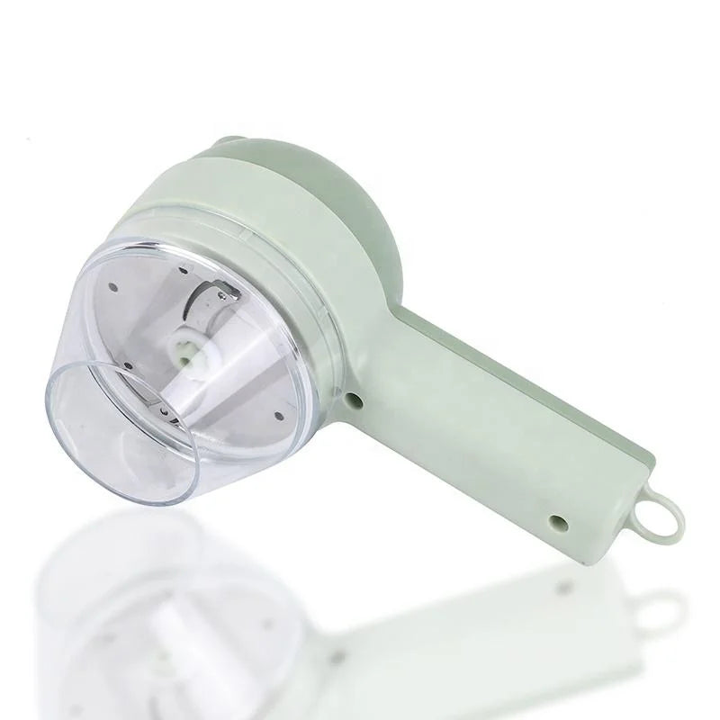 Plastic Stainless Steel Blade Hand Manual Pull Cord Vegetable Kitchen Accessories Ground Meat Eggbeater Mini Garlic Blender