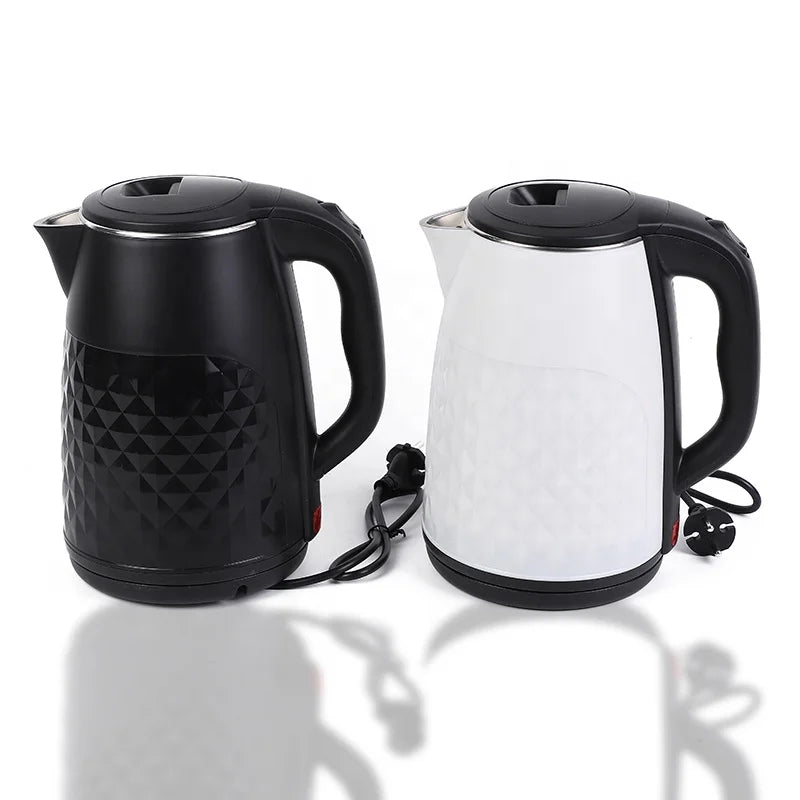 RTS New 1500W Electric Water Kettle 2.5L 220V Stainless Steel 75cm Big Capacity Automatic Turn Coffee Heater for Household Use