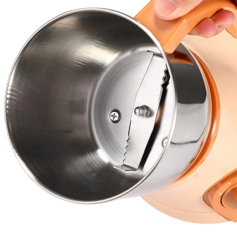 Wholesale 450 Watt High Quality Deluxe Electric Coffee Grinder With Stainless Blade