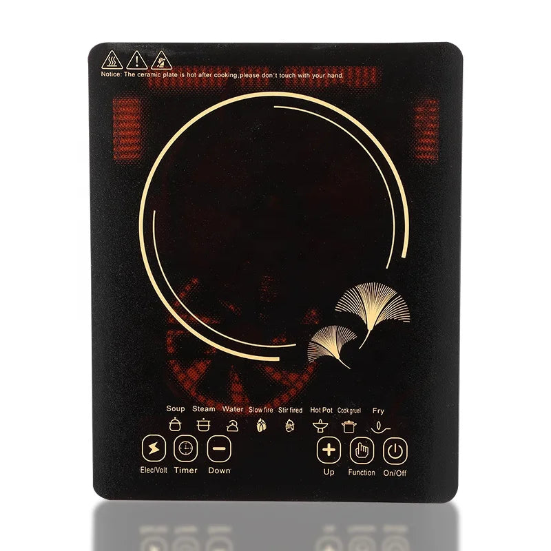RTS 2200W Household Touch Control Induction Cooktop Cooker Single Burner Multi Function Electric Induction Stove