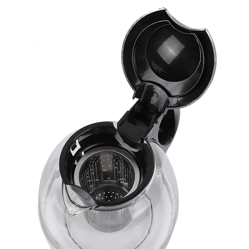 RTS 2000W 0.8L/2.0L 220V 75cm Multifunction Electric Hot Fast Glass Water Heater Kettle Set for Home Kitchen