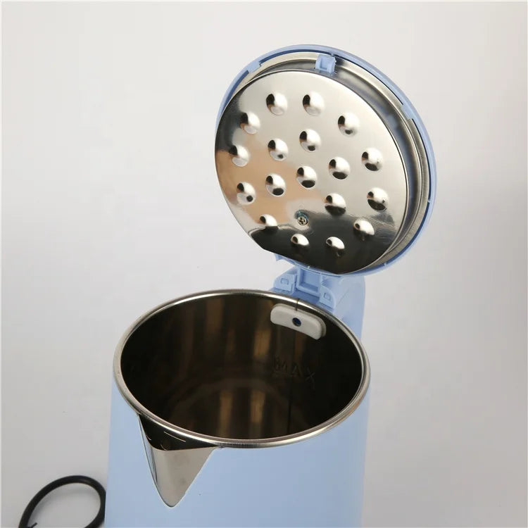 2024 New Arrival Wholesale High-power Food Grade Stainless Steel Electric Kettle Round Quickly Boiling Electric Kettle