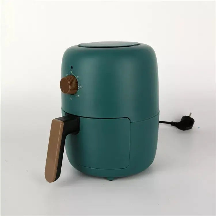 Multifunction Household Air Fryer 3.5L Healthy Low Fat Cooking Pot  Round Mini Air Fryer
