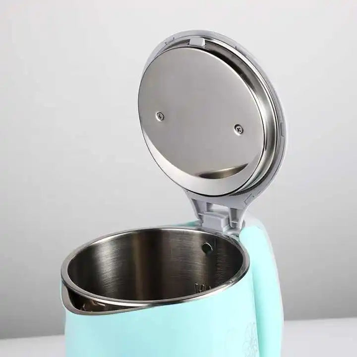 High Quality 1500W Large Capacity Stainless Steel Electric Kettle Retro Hotel Room Electric Teapot