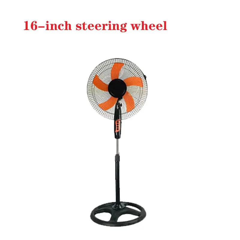 High Quality Household Summer 5 Leaves Electric Fan Shaking Head 16 Inches Floor Fan