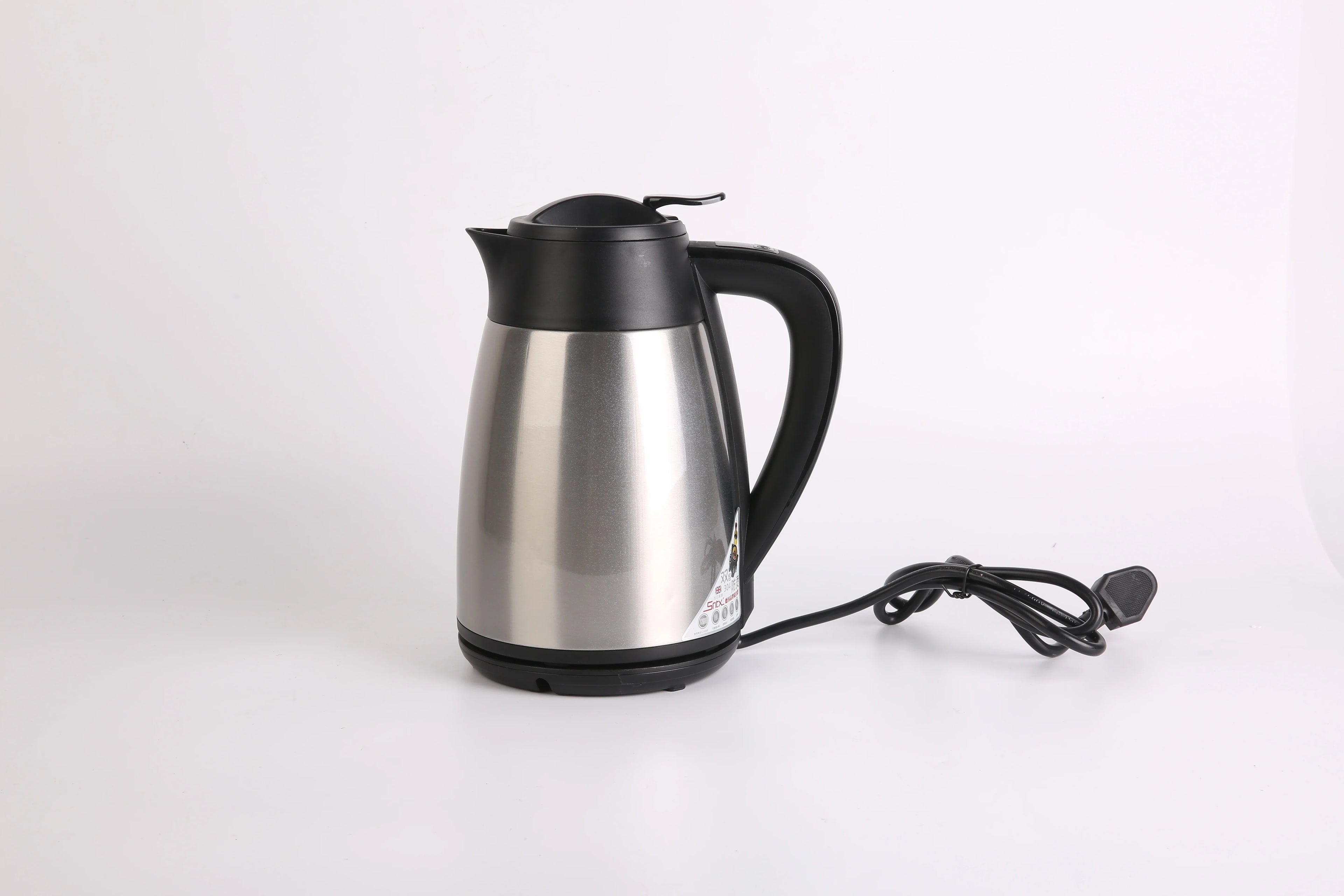 RTS High Quality 1L Portable Stainless Steel Electric Kettle 1000W Multi-Use for Household and Hotel