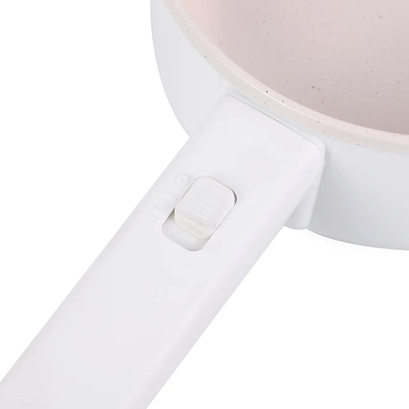 RTS 700W 1.8L 220V 18CM Mini Food Noodle Soup Travel Portable Pot Electric Multi Cooking Pot with Steamers