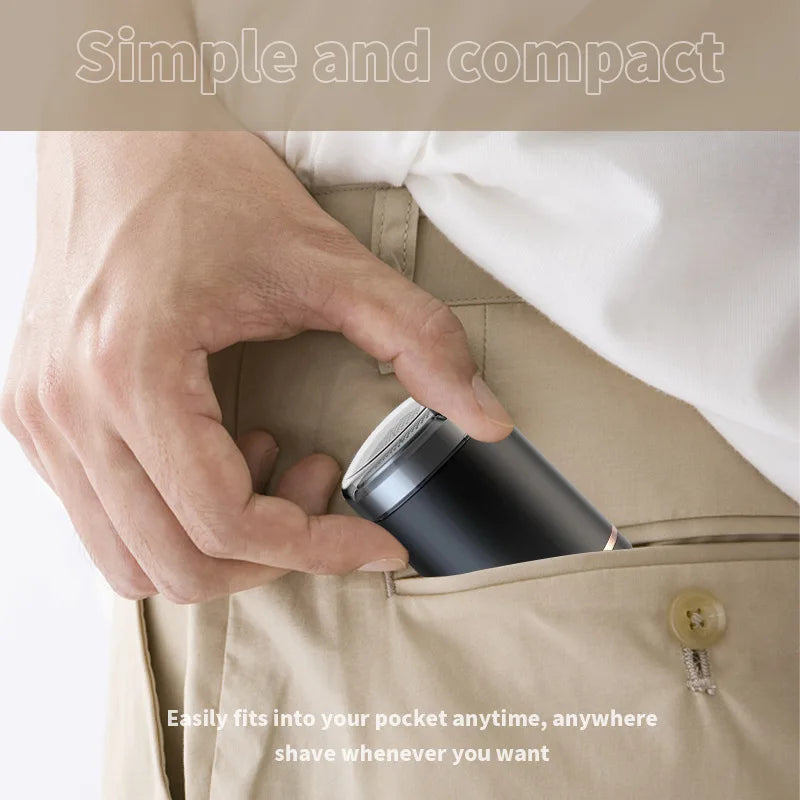 Hot Sale Electric Mini Shaver Tool Head Washing Waterproof Shaver for Men