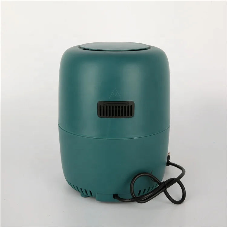RTS 500W Household Air Fryer 500W 3.5L Air Fryer Healthy Low Fat Cooking Pot Intelligent Round Mini Air Fryer