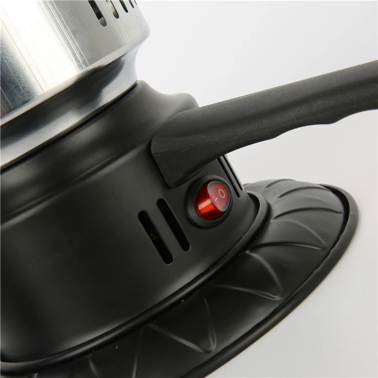 RTS Wholesale High Quality Electric Coal Starter Hookah Charcoal Burner 450W Stainless Steel Electric Fire Starter