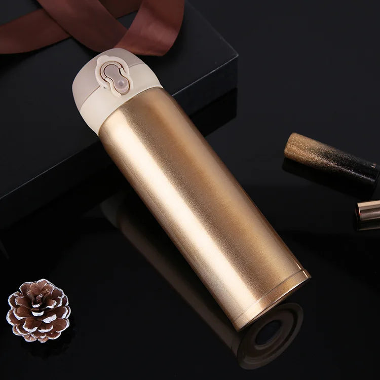 Wholesale 500ml Keep 24h Thermos Food Grade Stainless Steel Vacuum Flask Thermal Travel Cup