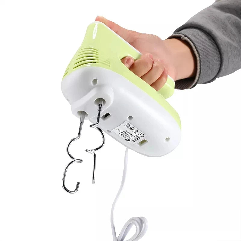 RTS Hot Sale 220v Electric Home Hand Mixer Mini Hand Held Food Mixers Egg Beater Hand Held Cream Food Mixer