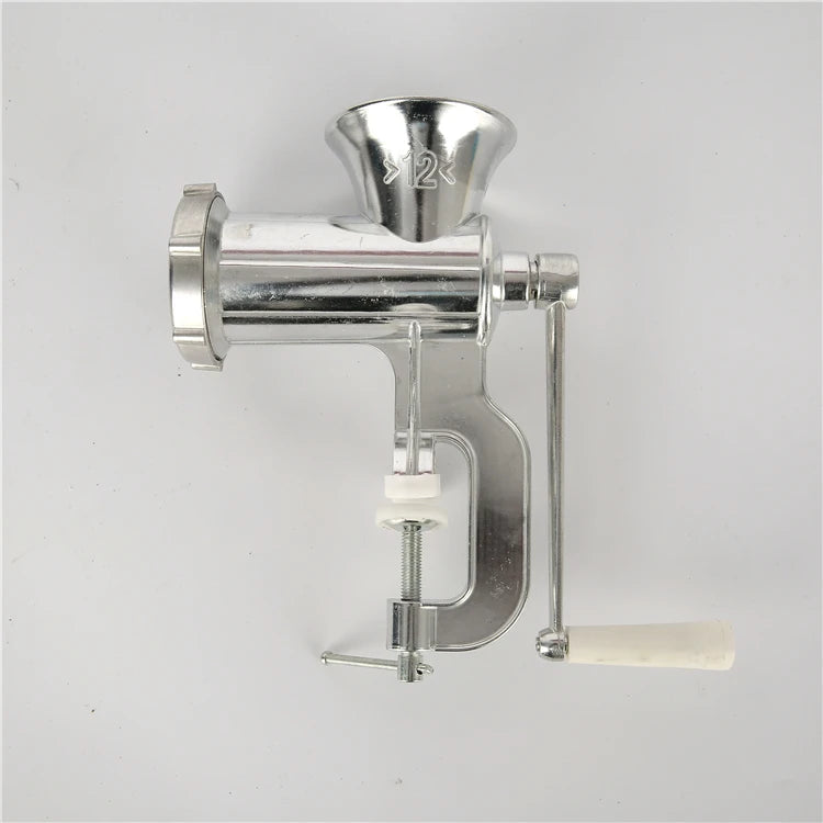 Household Stand Food Mixer Stainless Steel Manual Meat Grinder Sausage Filling Machine With Sausage Making Tool