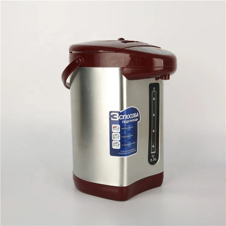 Hot Product Cheap 5.5 L Large Capacity Stainless Smart Water Electric Air Pot for Hotel