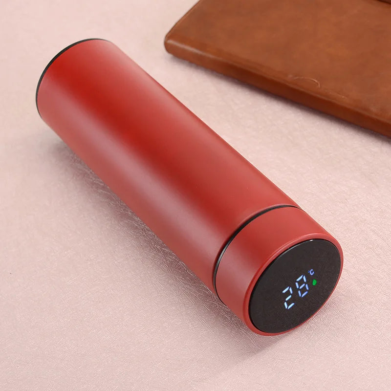 Hot Sell Smart Water Bottle Vacuum Cup Vacuum Intelligent Water Bottle Flask Temperature Display Mug With Led Touch Screen