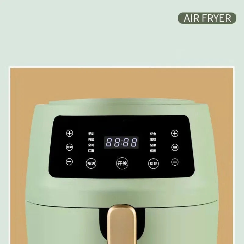 Wholesale Smart Digital Air Fryer Household 6L Large Capacity Multifunctional Air Fryer