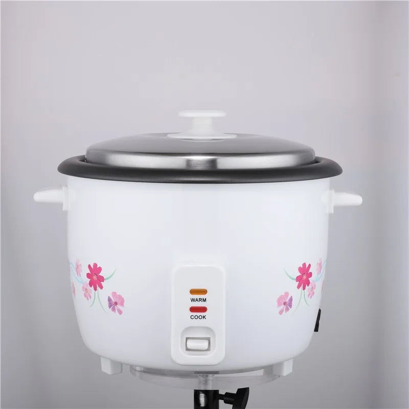 RTS Custom 5L Electric Rice Cooker 900W with Steaming Basket One Key Start Big Capacity for Hotel and Household Use