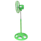 Adjustable Pedestal 3 Speeds 110v Wholesale Cheap Price 10 Inch Stand Fan Colourful Blade Electric Stand Fan