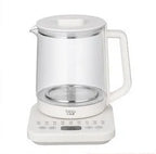 1.5L Multifunction Smart Maker Electric Kettle White Pink Temperature Adjustable Fast Boil Cordless Electric Kettle