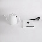 RTS 1.2L White Mini Stainless Steel Electric Kettle Gooseneck Pour Over for Tea and Coffee for Household Use