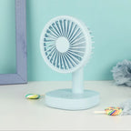 Portable Personal Home Travel 400mAh Battery 3 Speeds Mini USB Rechargeable Desktop Desk Table Fan