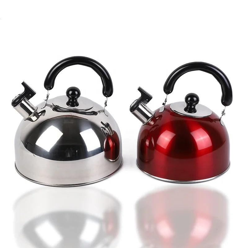 RTS 3L 201 Stainless Steel Stove Top Whistling Tea Kettle Water Kettle Camp Kettle