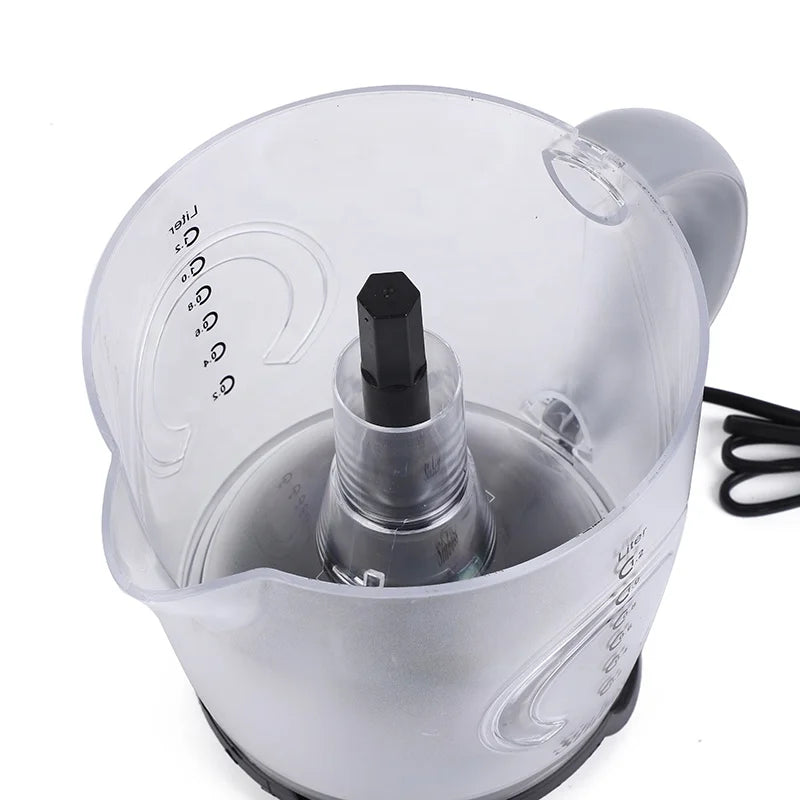 RTS 60W 1200ml 220V Plastic Cup 100cm Detachable Anti-Skip Feet Convenient Citrus Blender Electric Sugar Cane Juicer Machine