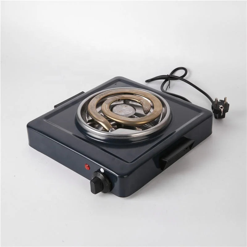 House Mini Table Top Temperature Control Coil Stove Portable Electric Cooking Stove Single Spiral Coil Electric Hot Plate