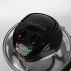 20L Household Multifunctional Electric Fryer French Fries Machine Smart Glass Visualization Lightwave Oven