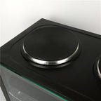 RTS 26L Stainless Steel Electric Toaster Oven with 2 Burners and Two Plates Household Kitchen Appliance for Hotels Hot Sale