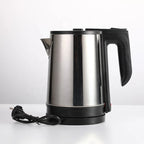 2L Household Electric Kettle Double Wall 201 Stainless Steel Boil-Dry Protection Electric Thermo Kettle