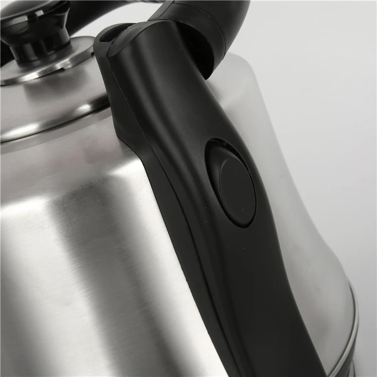 RTS Wholesale Stainless Steel Electric Kettle 4L Big Size Fast Water Boiling Black Color for Household and Hotel Use