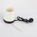 0.5L Mini Plastic Electric Turkish Coffee Maker Pot Stainless Steel 360 Degree Rotation Tea Kettle Electric Coffee Kettle