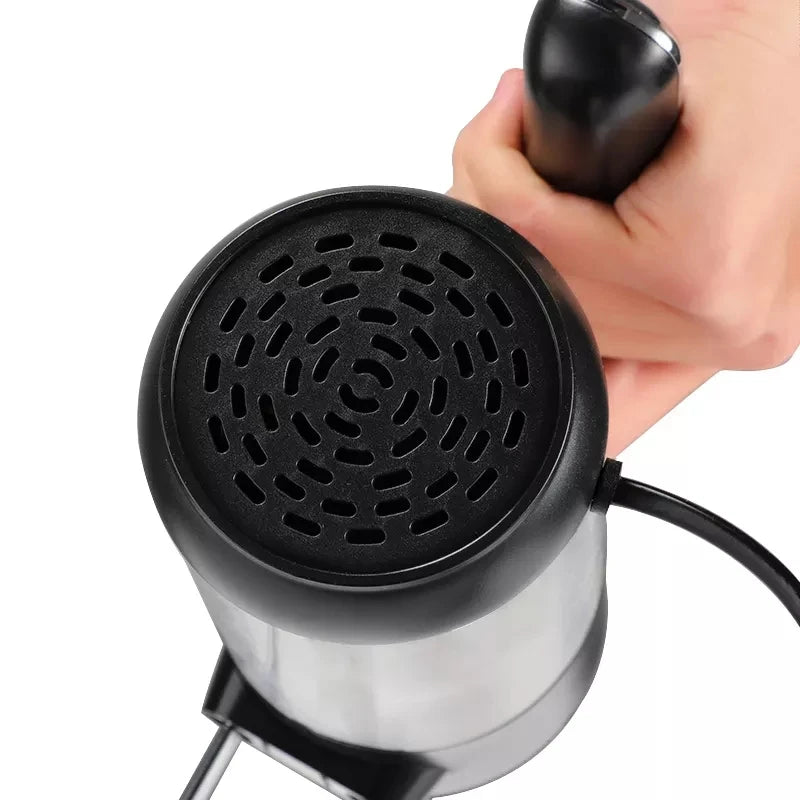 RTS 450W Handheld Electric Food Mixer Stainless Steel Home Kitchen Egg Beater with Dough Hook Hot Sale RTSHand Blender