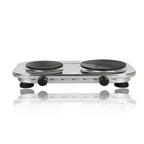 RTS Kitchen Use Double Hot Plate Stove 1000W Electric Hot Plate Portable 2 Burner Hot Plate