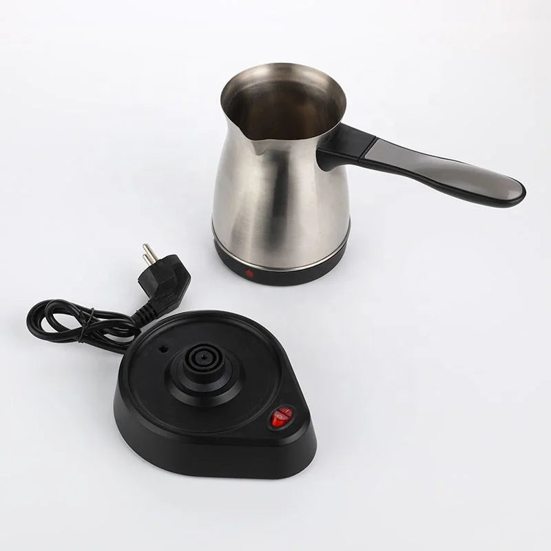 800w Household Cheap Tea Coffee Pot Electric Stainless Steel Coffee Pot Electric Turkish Coffee Pot