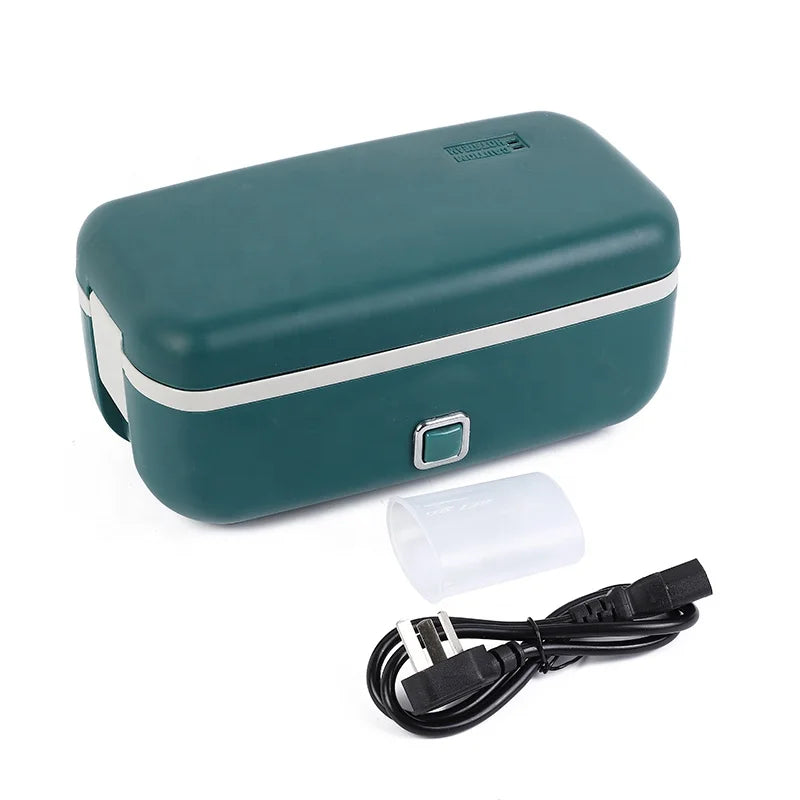 230W 220V 304 Steel Inner Single Layer Lunch Box Portable Food Grade Kids Bento Food Storage Container