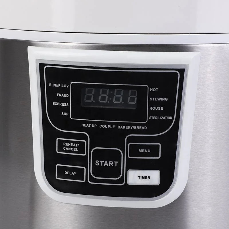 900w 5L 220V 1.2M Iron Pot Multifunctional Automatic Rice Cooker Smart Electric Health-preserving Household Rice Cooker