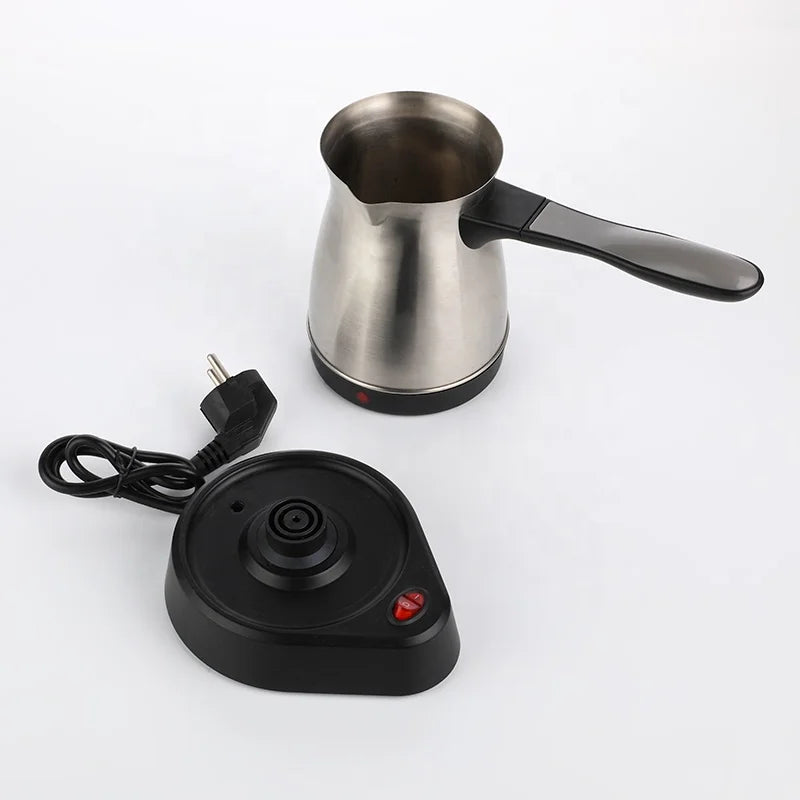 RTS 800w Household Cheap Tea Coffee Pot Electric Stainless Steel Coffee Pot Electric Turkish Coffee Pot