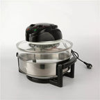 20L Household Multifunctional Electric Fryer French Fries Machine Smart Glass Visualization Lightwave Oven