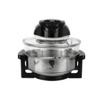 RTS 20L Household Multifunctional Electric Fryer French Fries Machine Smart Glass Visualization Lightwave Oven