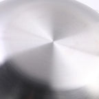 RTS High Quality Five-layer Steel Frying Pan Non Stick Stainless Steel Chinese Frying Wok Pan